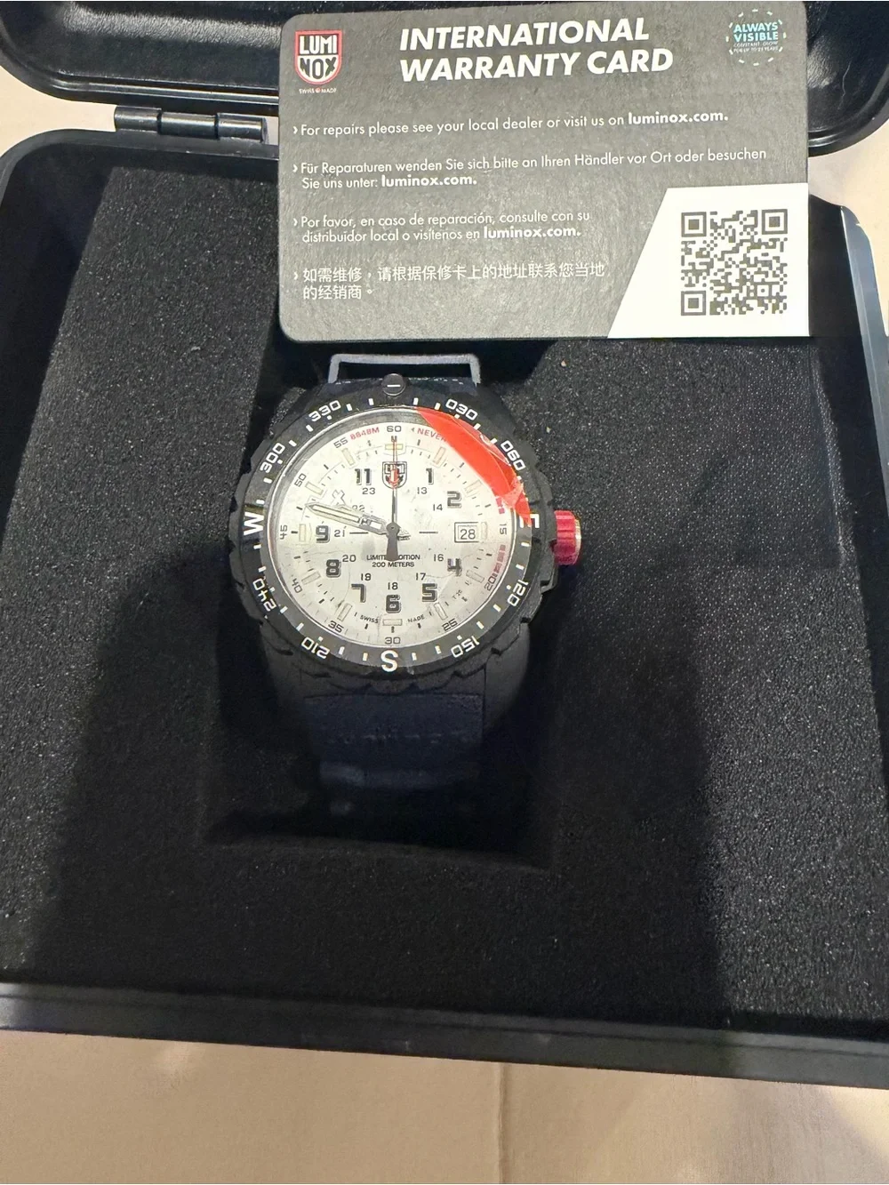 Luminox Bear Grylls Survival watch limited edition.